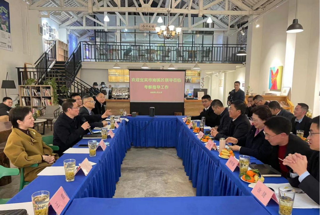 ¼¯ÍÅÏòµ¼ÓëÒ˱öÊÐÄÏÏªÇø¿¼²ìÍŽ»Á÷Ǣ̸